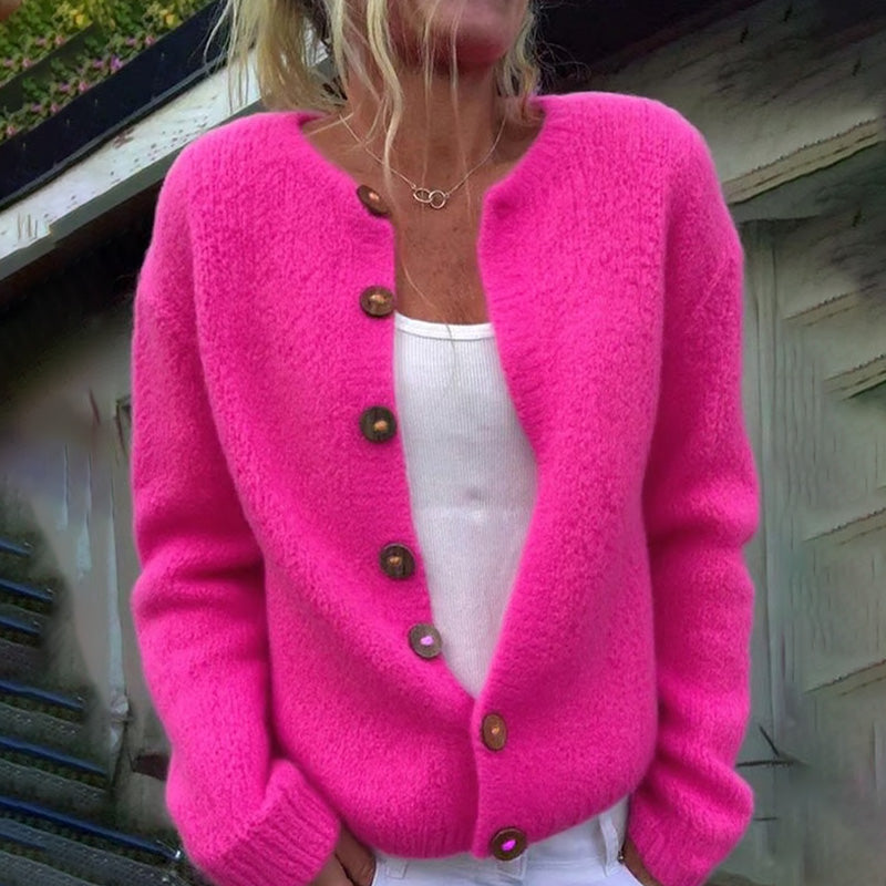 Women's Autumn And Winter Solid Color Sweater artswardrobe