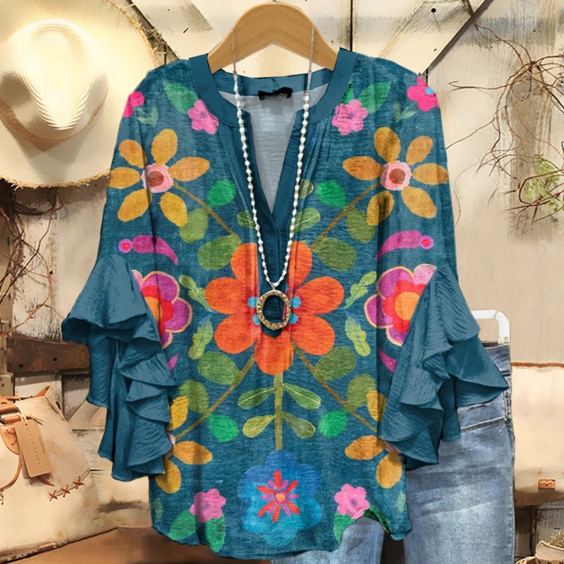 Timeless Vintage Style Top