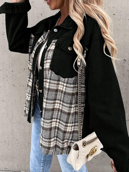 LM | Vintage flannel jacket for women