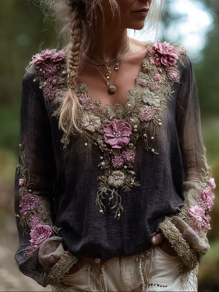 Vintage Inspired Top