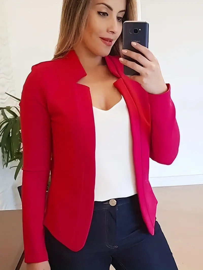 LM | elegant long-sleeved blazer for spring