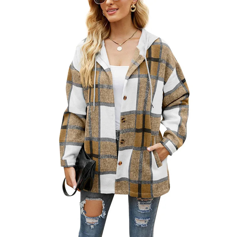 LM | Classic flannel jacket for women