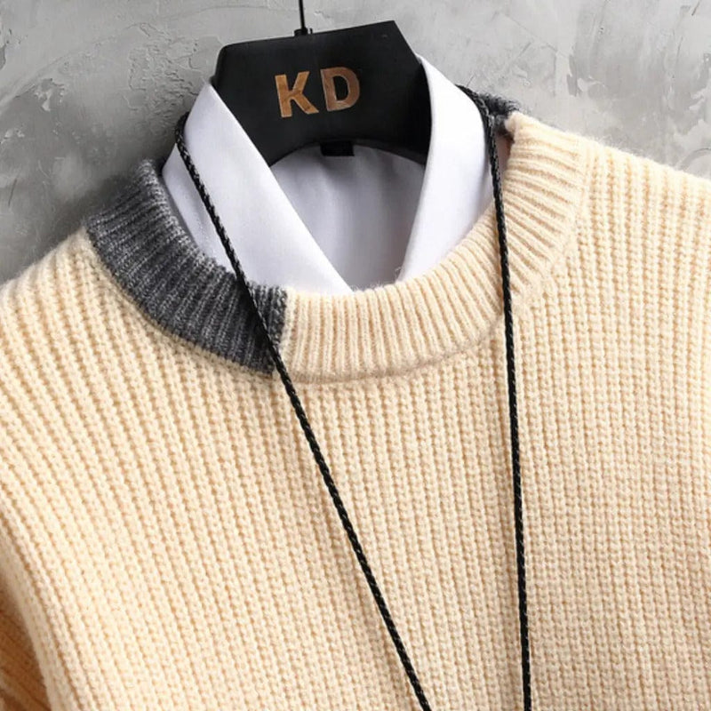 LM | Vintage round neck sweater