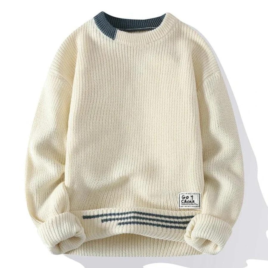 LM | Vintage round neck sweater