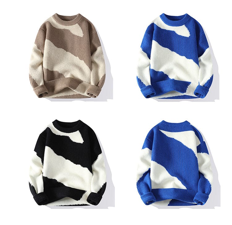 LM | Fashionable, casual knitted sweater 2024