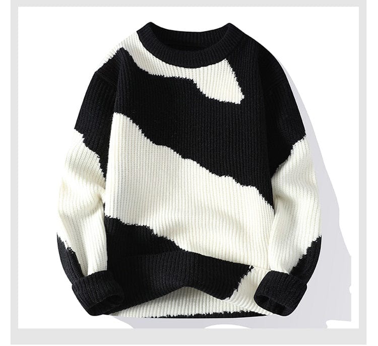 LM | Fashionable, casual knitted sweater 2024