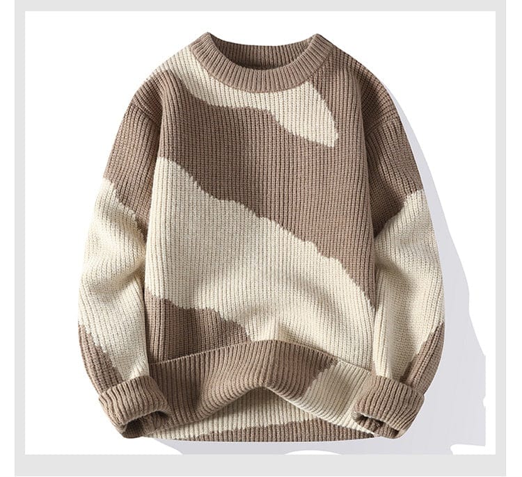 LM | Fashionable, casual knitted sweater 2024