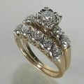 Sparkling Gold Ring