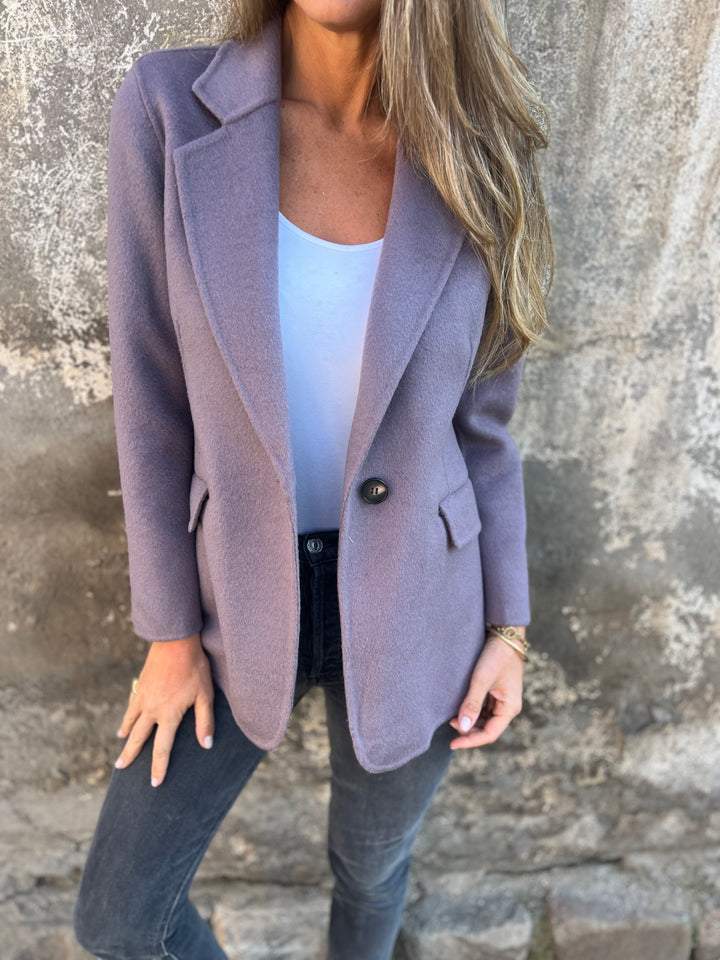 LM | Elegant jacket with buttons for women
