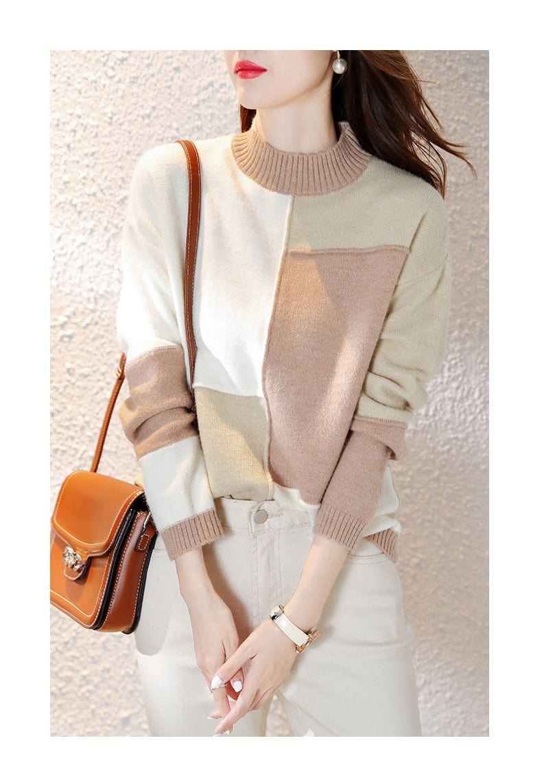 LM | Turtleneck knitted sweater