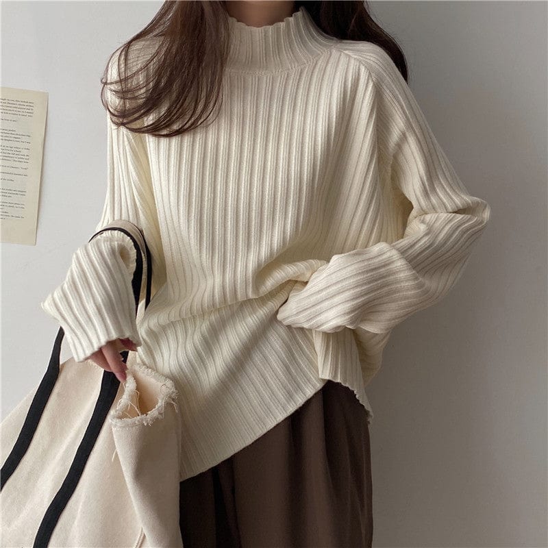 LM | Thick knit sweater