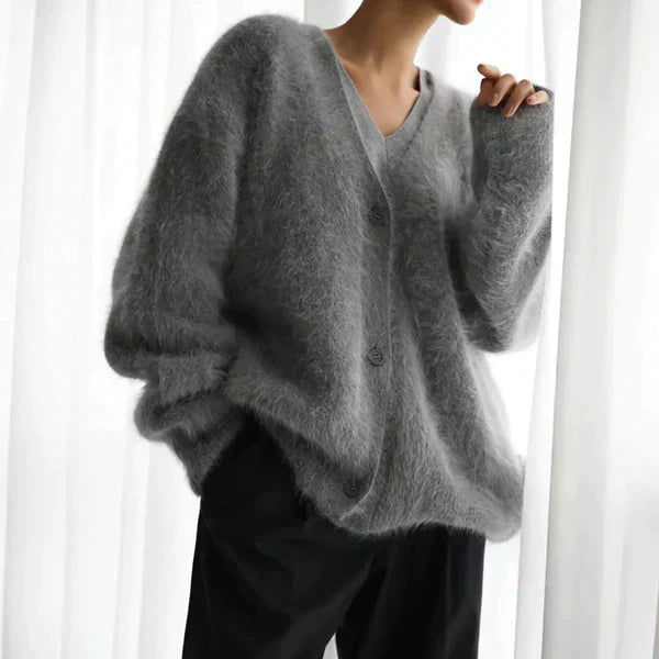 LM | Cashmere couture cardigan