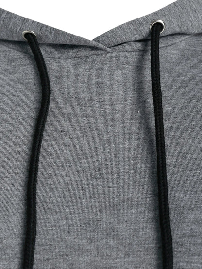 LM | Casual-chic hooded midi dress
