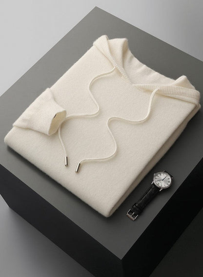 LM | Seamless knitted hoodie