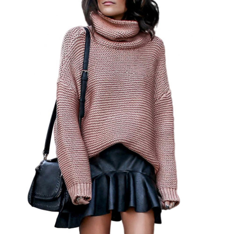 LM | Loose turtleneck sweater
