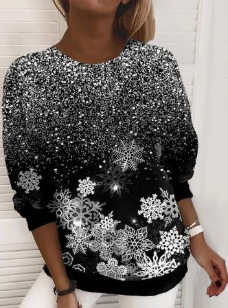 LM | Elegant Kerstmis Sweatshirt