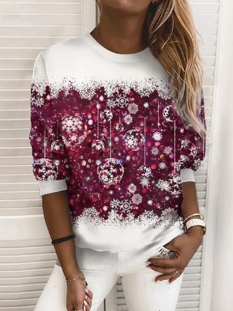 LM | Elegant Kerstmis Sweatshirt