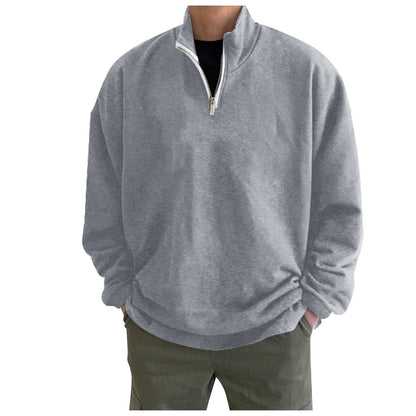 LM | Plain hoodless sweater