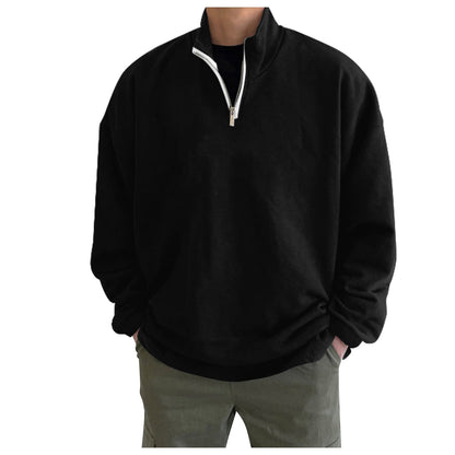LM | Plain hoodless sweater