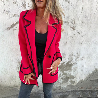 LM | Casual jacket with buttons for women