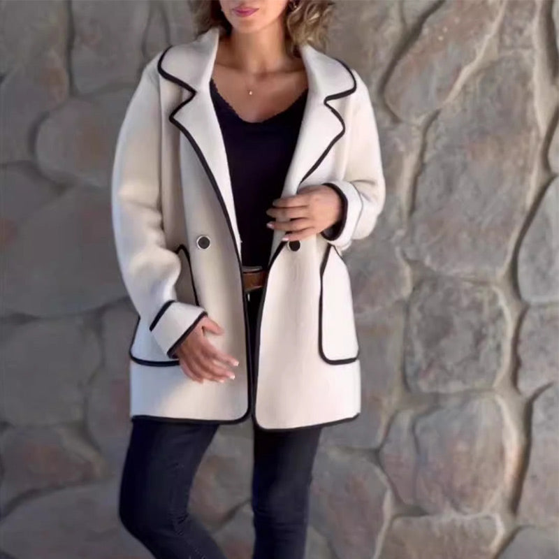 LM | Casual jacket with buttons for women