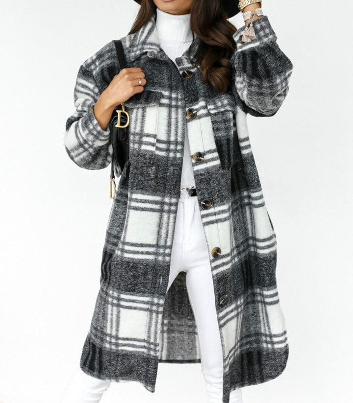 LM | plaid jacket for women